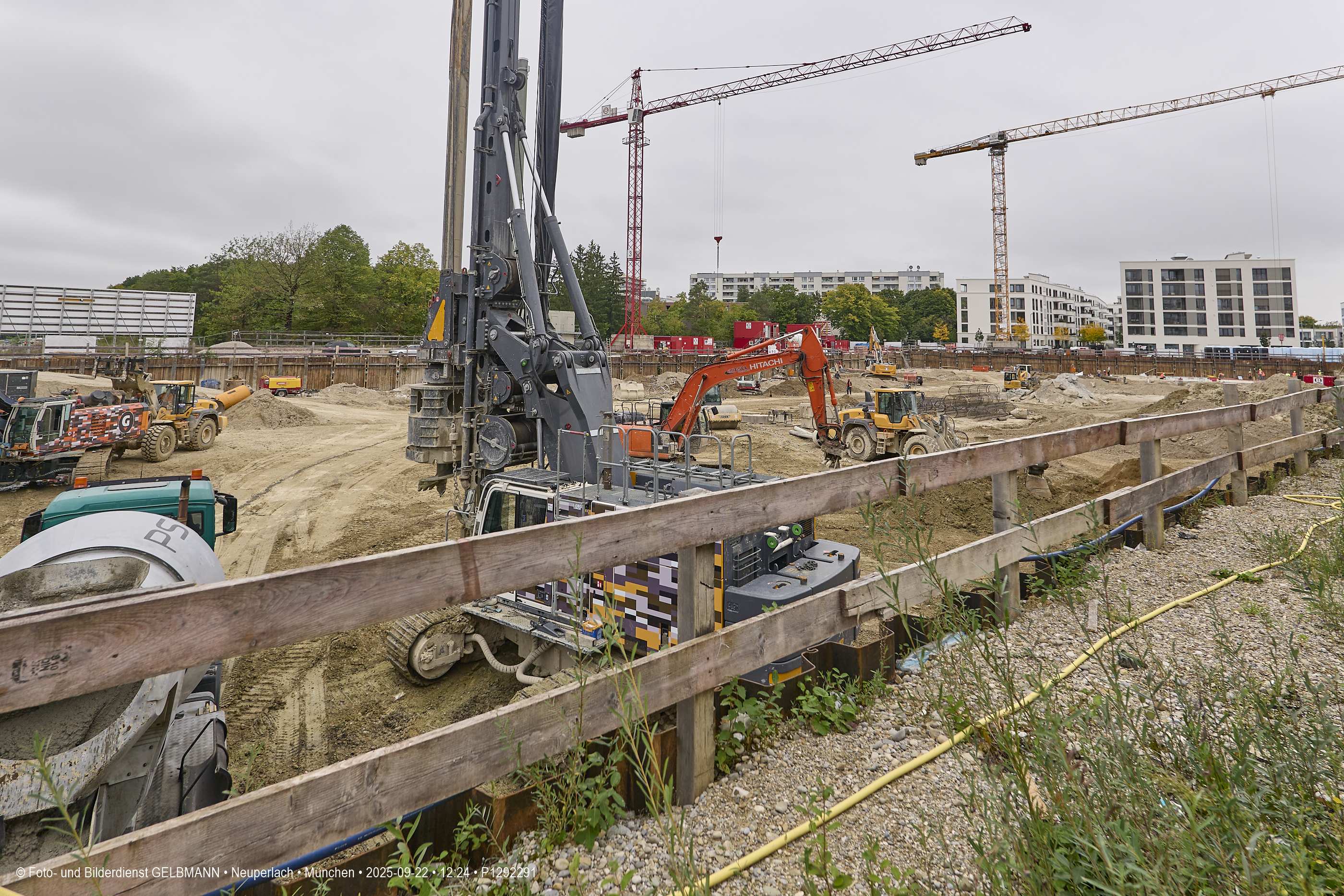 Baustelle Alexisquartier und BayernHeim in Neuperlach Baustelle Alexisquartier und BayernHeim in Neuperlach